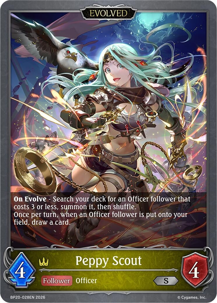 Image for Peppy Scout (Evolved) (BP20-028EN) (BP20) - Shadowverse: Evolve