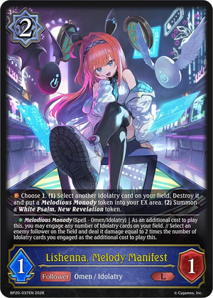 Lishenna, Melody Manifest (BP20-037EN) (BP20)