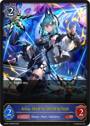 Axia, Heir to Destruction (BP20-040EN) (BP20)
