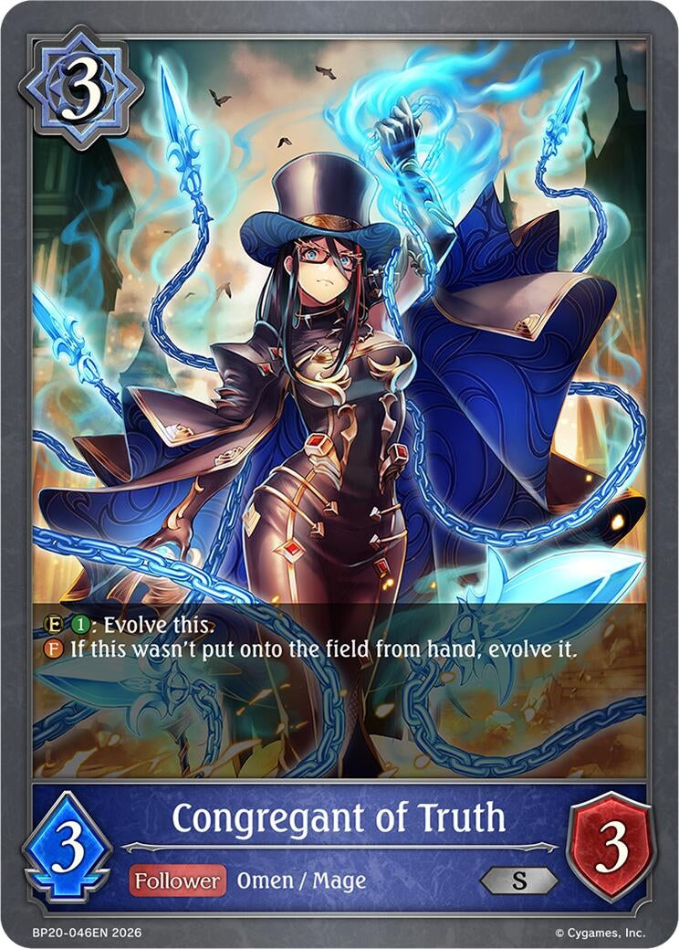 Image for Congregant of Truth (BP20-046EN) (BP20) - Shadowverse: Evolve