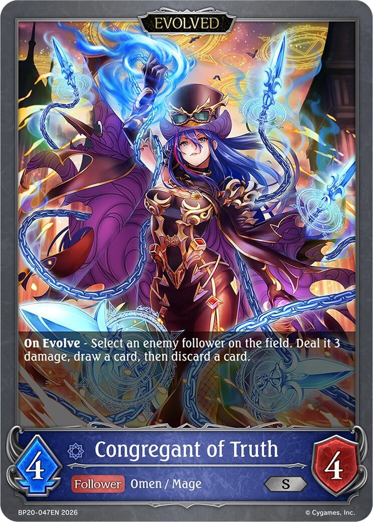 Image for Congregant of Truth (Evolved) (BP20-047EN) (BP20) - Shadowverse: Evolve