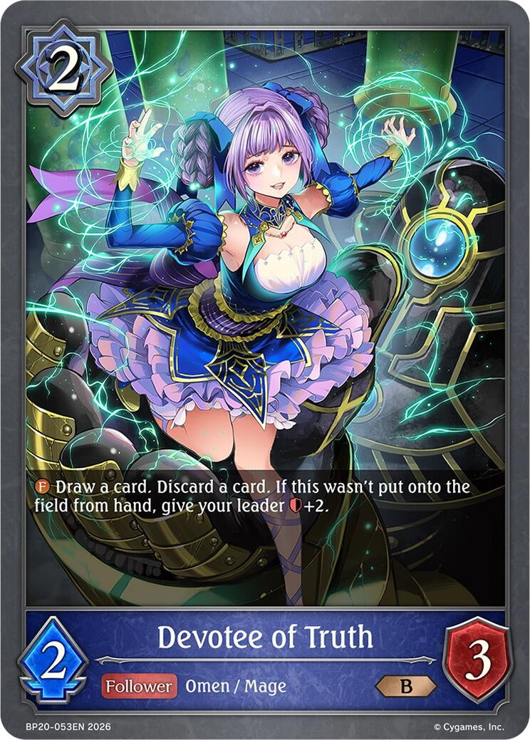 Image for Devotee of Truth (BP20-053EN) (BP20) - Shadowverse: Evolve
