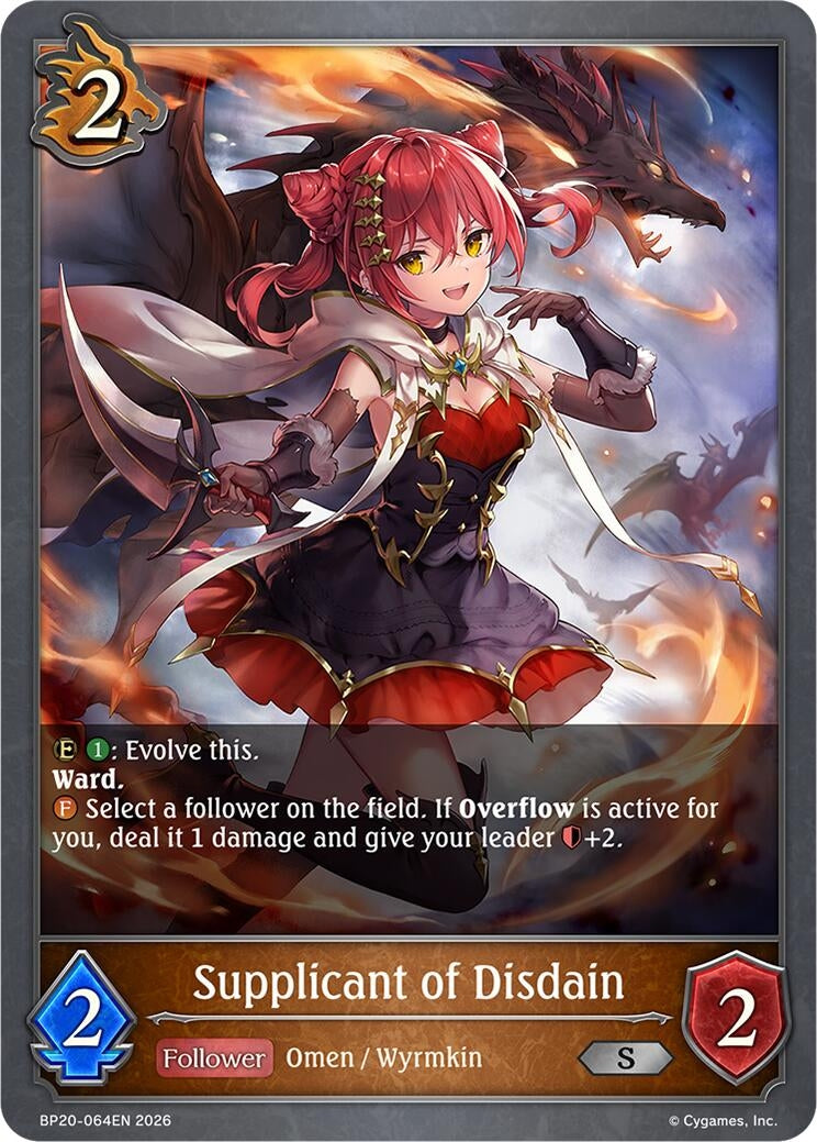 Image for Supplicant of Disdain (BP20-064EN) (BP20) - Shadowverse: Evolve