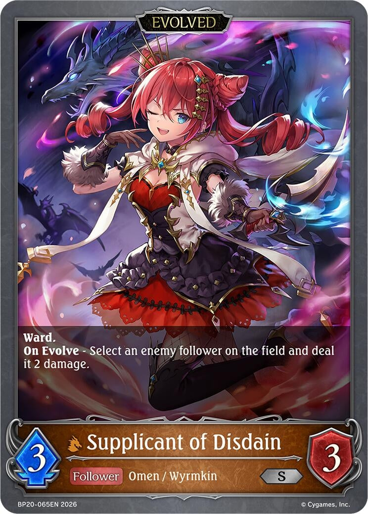 Image for Supplicant of Disdain (Evolved) (BP20-065EN) (BP20) - Shadowverse: Evolve