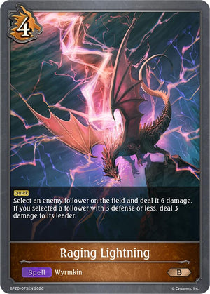 Raging Lightning (BP20-073EN) (BP20)