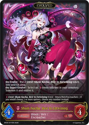 Sham-Nacha, Heir to Entwining (Evolved) (BP20-077EN) (BP20)