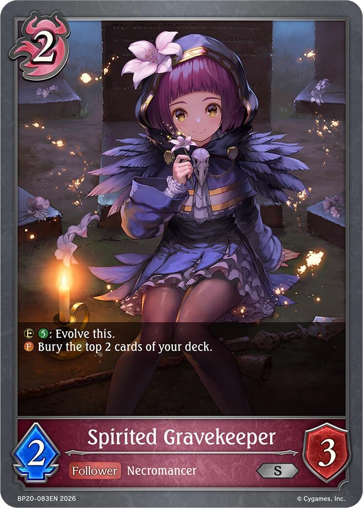 Image for Spirited Gravekeeper (BP20-083EN) (BP20) - Shadowverse: Evolve