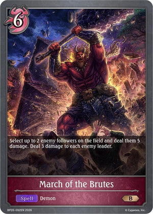 March of the Brutes (BP20-092EN) (BP20)
