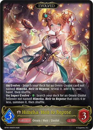 Himeka, Heir to Repose (Evolved) (BP20-095EN) (BP20)