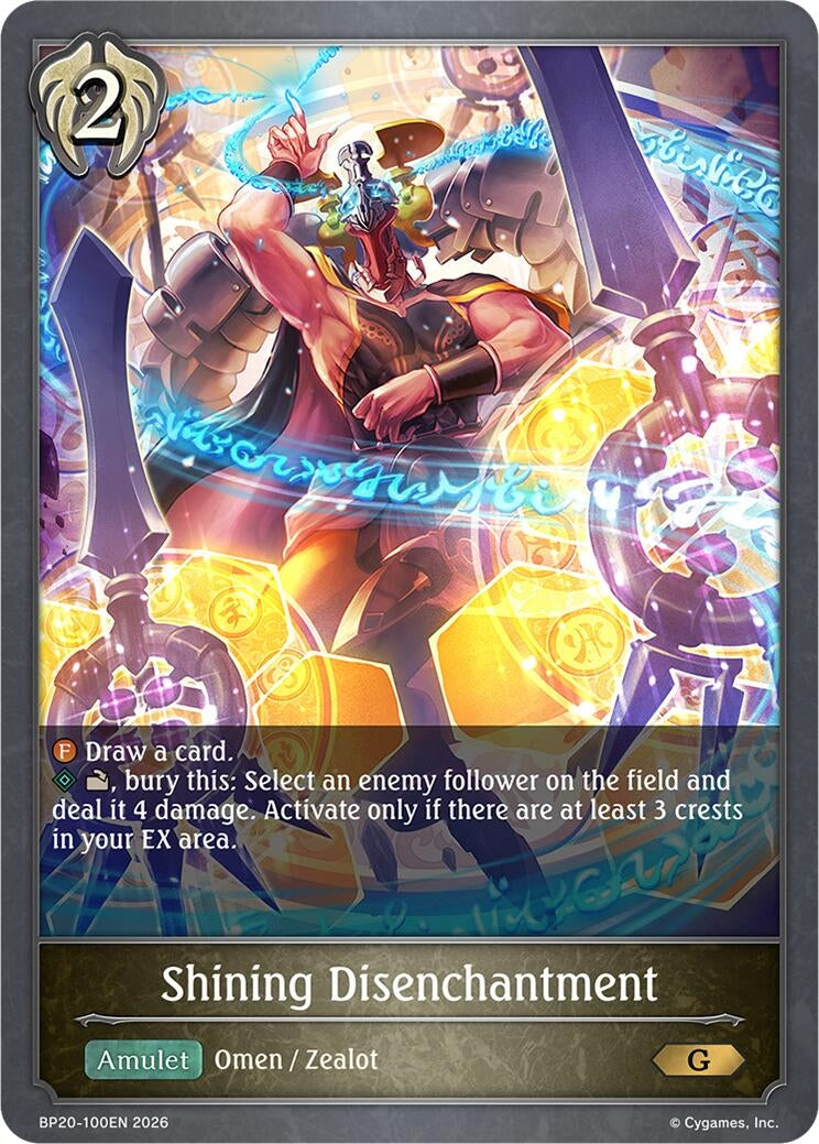 Image for Shining Disenchantment (BP20-100EN) (BP20) - Shadowverse: Evolve