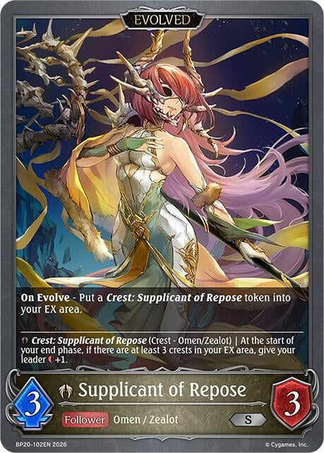 Image for Supplicant of Repose (Evolved) (BP20-102EN) (BP20) - Shadowverse: Evolve