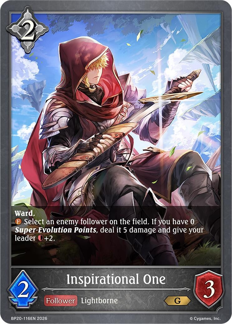 Image for Inspirational One (BP20-116EN) (BP20) - Shadowverse: Evolve