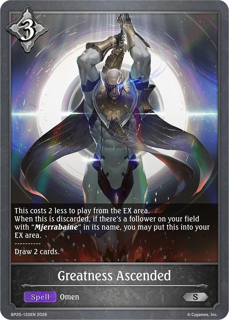 Image for Greatness Ascended (BP20-120EN) (BP20) - Shadowverse: Evolve