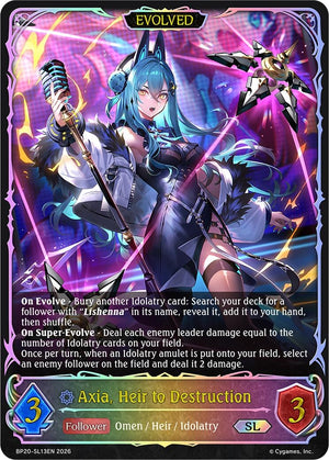 Axia, Heir to Destruction (Evolved) (SL) (BP20-SL13EN) (BP20)