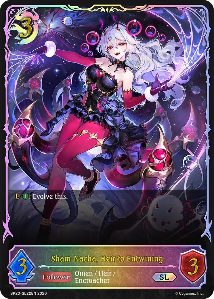 Image for Sham-Nacha, Heir to Entwining (SL) (BP20-SL22EN) (BP20) - Shadowverse: Evolve