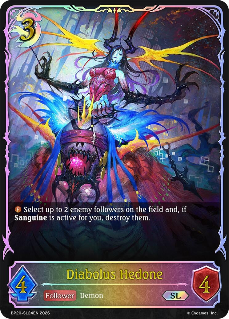 Image for Diabolus Hedone (SL) (BP20-SL24EN) (BP20) - Shadowverse: Evolve