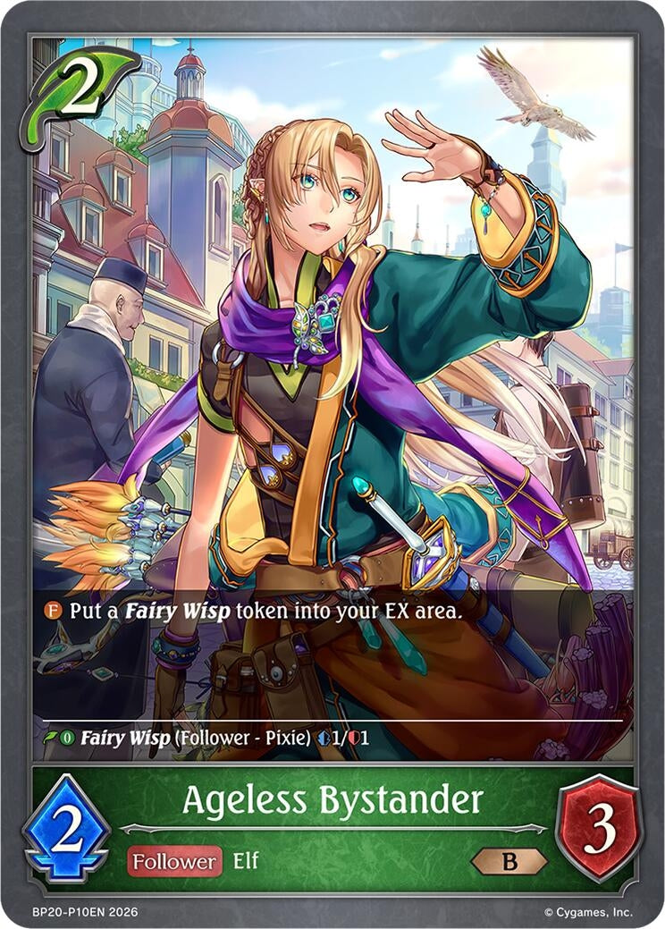 Image for Ageless Bystander - P10EN (Foil) (BP20-P10EN) (BP20) - Shadowverse: Evolve