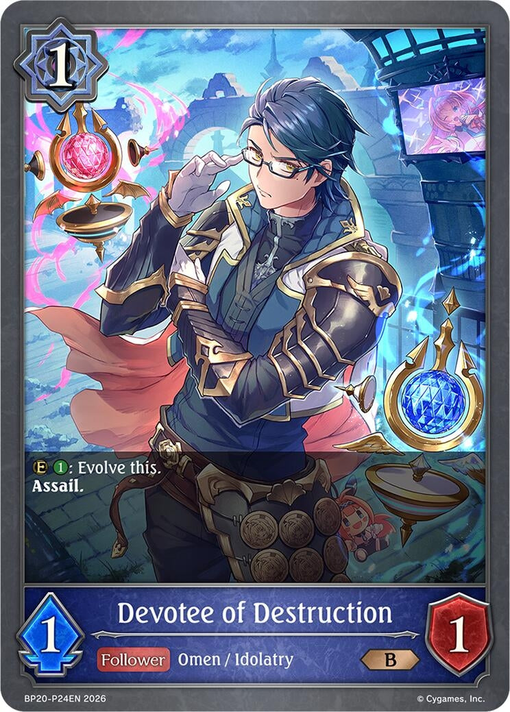 Image for Devotee of Destruction - P24EN (Foil) (BP20-P24EN) (BP20) - Shadowverse: Evolve