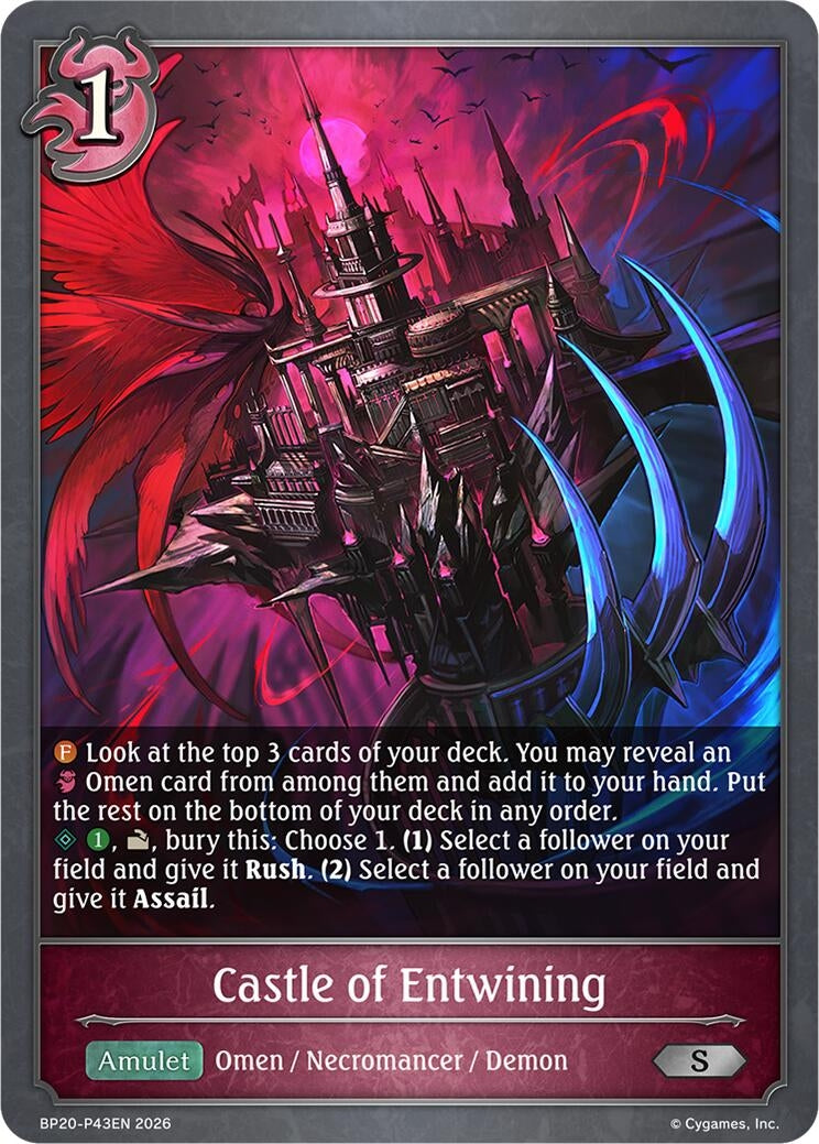 Image for Castle of Entwining - P43EN (Foil) (BP20-P43EN) (BP20) - Shadowverse: Evolve