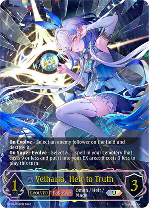 Velharia, Heir to Truth (Evolved) (U) (BP20-U03EN) (BP20)