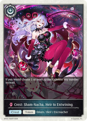 Crest: Sham-Nacha, Heir to Entwining (BP20-T06EN) (BP20)
