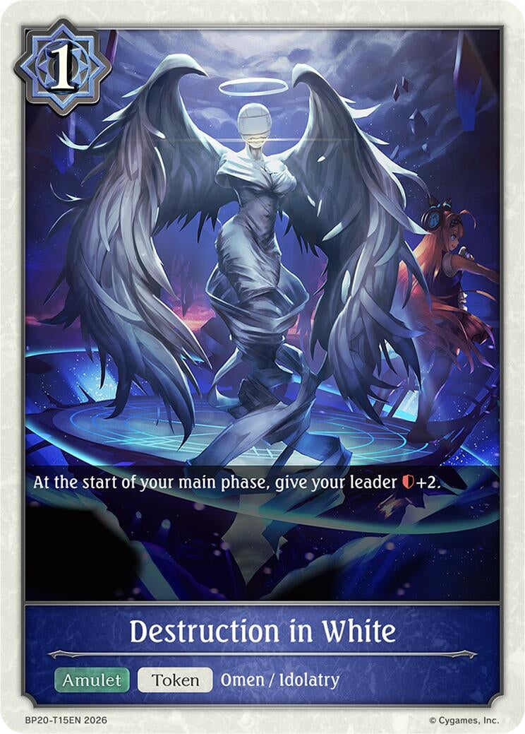 Image for Destruction in White (BP20-T15EN) (BP20) - Shadowverse: Evolve