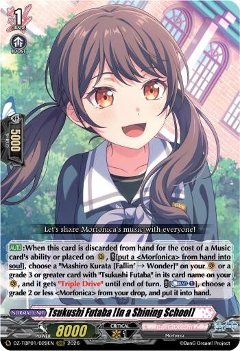 Image for Tsukushi Futaba [In a Shining School] - Cardfight Vanguard