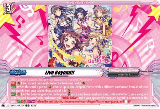 Image for Live Beyond!! - Cardfight Vanguard