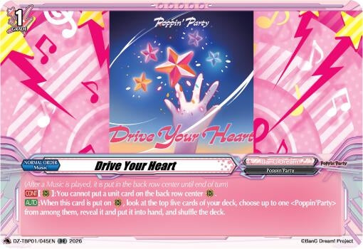 Image for Drive Your Heart - Cardfight Vanguard