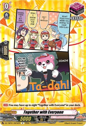 Image for Together with Everyone (E) - Cardfight Vanguard