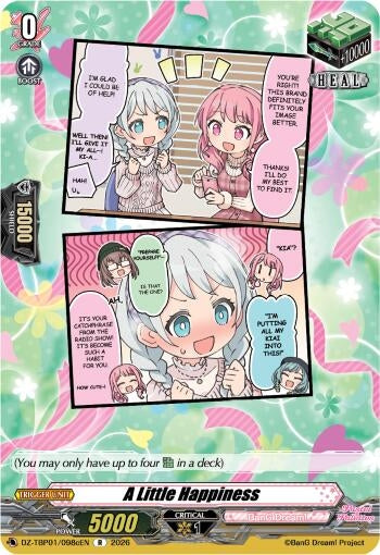 Image for A Little Happiness (C) - Cardfight Vanguard