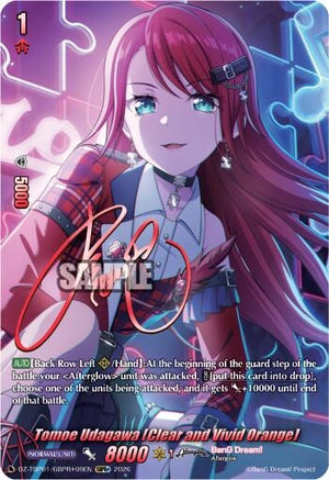 Tomoe Udagawa [Clear and Vivid Orange] (GBPR+) (DZ-TBP01/GBPR+09EN) (DZ-TBP01)