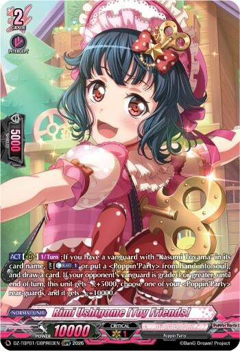Image for Rimi Ushigome [Toy Friends] (GBPR) - Cardfight Vanguard