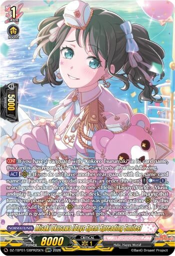 Image for Misaki Okusawa [Days Spent Spreading Smiles] (GBPR) - Cardfight Vanguard