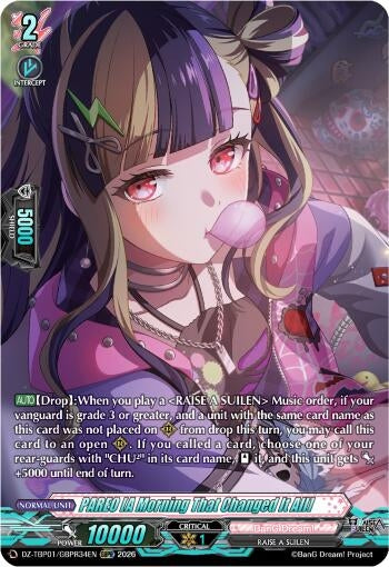 Image for PAREO [A Morning That Changed It All] (GBPR) - Cardfight Vanguard