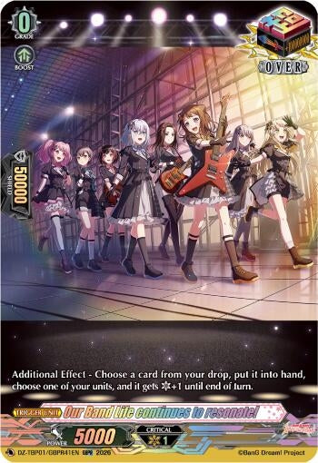 Image for Our Band Life continues to resonate! (GBPR) - Cardfight Vanguard