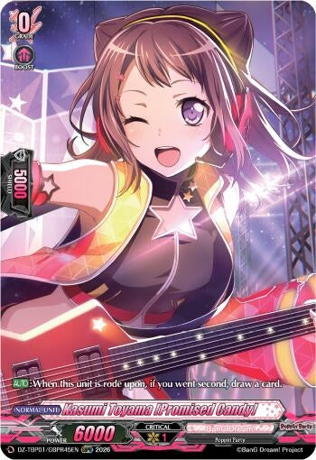 Image for Kasumi Toyama [Promised Candy] (GBPR) - Cardfight Vanguard