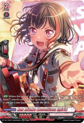Image for Ran Mitake [Rebellious Spirit] (GBPR) - Cardfight Vanguard