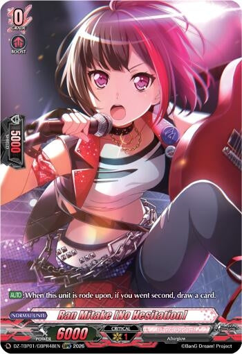 Image for Ran Mitake [No Hesitation] (GBPR) - Cardfight Vanguard