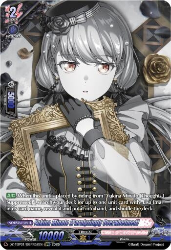 Image for Yukina Minato [Paralyzingly Overwhelmed] (GBPR) - Cardfight Vanguard