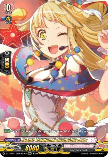 Image for Kokoro Tsurumaki [Invincible Hero] (GBPR) - Cardfight Vanguard