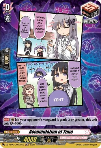 Image for Accumulation of Time (D) (H) - Cardfight Vanguard