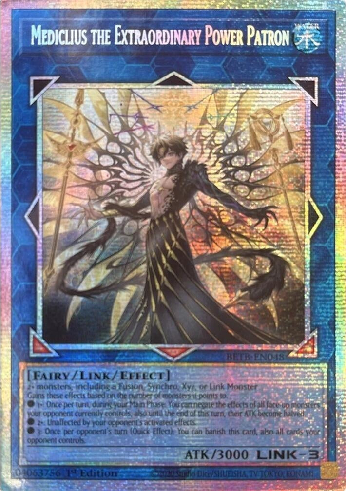 Image for Mediclius the Extraordinary Power Patron (Starlight Rare) (BETB-EN048) (BETB) - YuGiOh