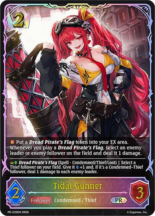 Image for Tidal Gunner - PR-532 (PR-532EN) (SVPR) - Shadowverse: Evolve