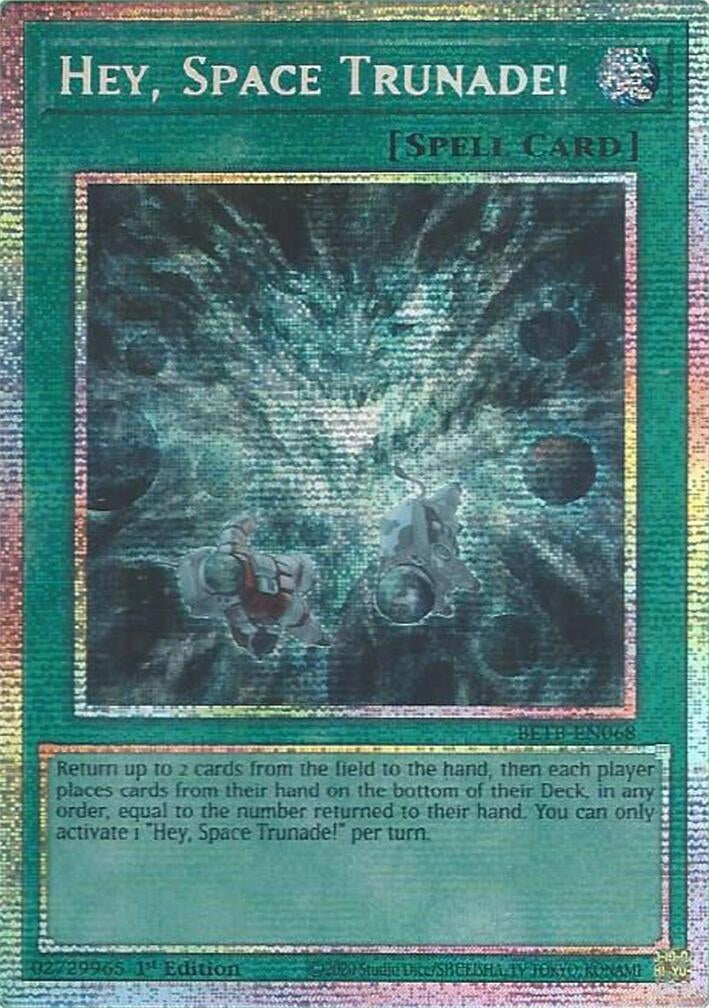 Image for Hey, Space Trunade! (Starlight Rare) (BETB-EN068) (BETB) - YuGiOh