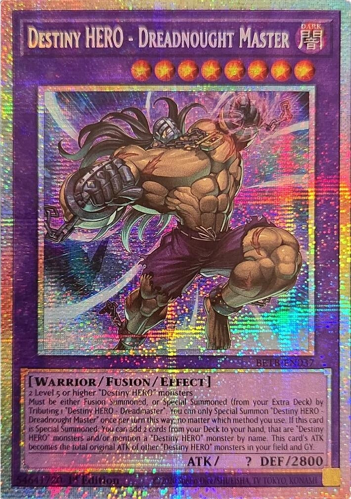 Image for Destiny HERO - Dreadnought Master (Starlight Rare) (BETB-EN037) (BETB) - YuGiOh
