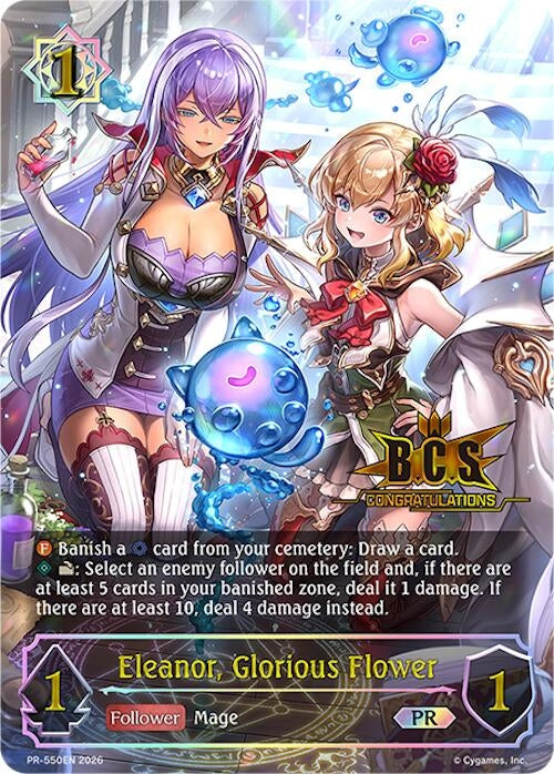 Image for Eleanor, Glorious Flower (PR-550EN) (SVPR) - Shadowverse: Evolve
