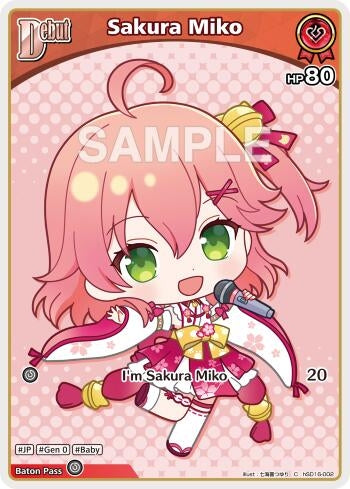 Image for Sakura Miko (C) (hSD16-002) (hSD16-002) (SD16E) - Hololive