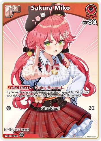 Image for Sakura Miko (C) (hSD16-004) (hSD16-004) (SD16E) - Hololive