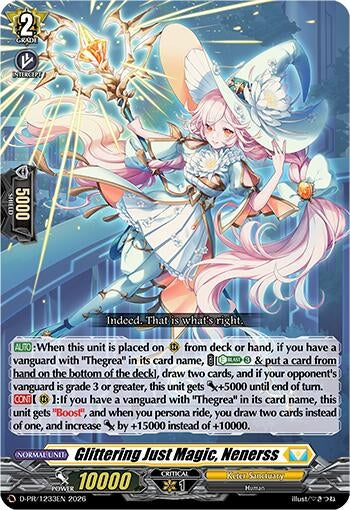 Image for Glittering Just Magic, Nenerss (D-PR/1233EN) (D-PR) - Cardfight Vanguard